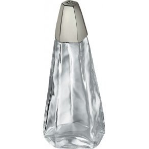Alessi PZ06 Peberstrer - Glas m/ Slvbelagt Stltop