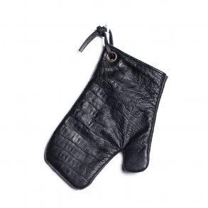 Dutchdeluxes Ultimate Ovnhandske 100% Læder Croco Black