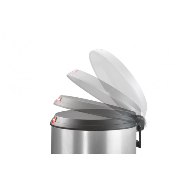 Hailo T1.4 Pedal bin 4 liter - Vit