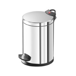 Hailo T2.4 Pedalspand 4 Liter - Rustfrit Stl