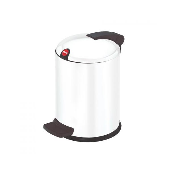 Hailo Design Pedal bin 4 liter - Vit