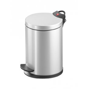 Hailo T2.4 Pedalspand 4 Liter - Silver