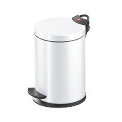 Hailo T2.4 Pedalspand 4 Liter - Hvid