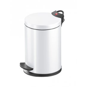 Hailo T2.4 Pedalspand 4 Liter - Hvid