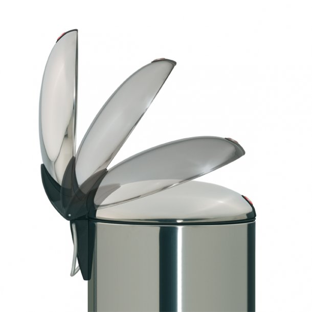 Hailo Design Pedal bin 4 liter - Stainless Steel