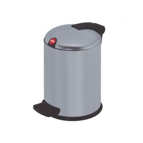 Hailo Design Pedalspand 4 Liter - Silver