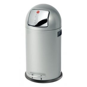 Hailo KickMaxx 35 Liter Affaldsspand - Silver