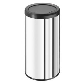 Hailo BigBin Affaldsspand Med Swing Lg 45 Liter - Rustfrit Stl
