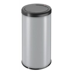Hailo BigBin Affaldsspand Med Touch Lg 45 Liter - Silver