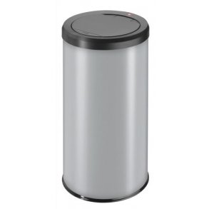 Hailo BigBin Affaldsspand Med Touch Lg 45 Liter - Silver