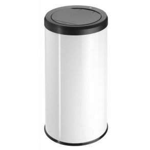 Hailo BigBin Affaldsspand Med Touch Lg 45 Liter - Hvid