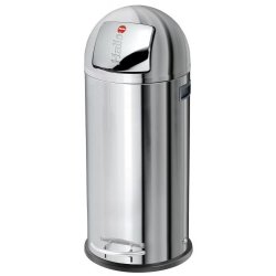 Hailo KickMaxx 50 Liter Affaldsspand - Rustfrit Stl