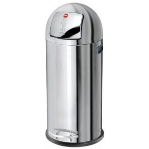 Hailo KickMaxx 50 Liter Affaldsspand - Rustfrit Stl