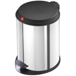 Hailo T1. Pedalspand 13 Liter Med Plastik Lg - Rustfrit Stl