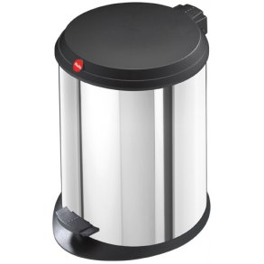 Hailo T1. Pedalspand 13 Liter Med Plastik Lg - Rustfrit Stl