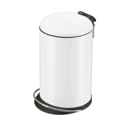 Hailo TOPdesign Pedalspand 16 Liter - Hvid