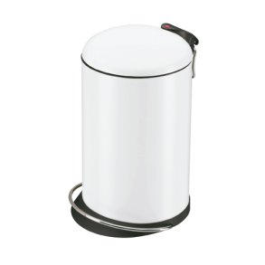 Hailo TOPdesign Pedalspand 16 Liter - Hvid