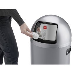 Hailo KickMaxx 35 Liter Affaldsspand - Rd