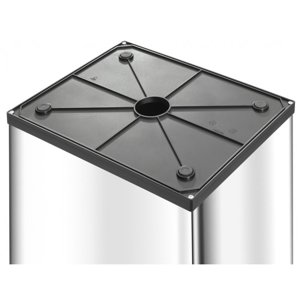Hailo Big-Box Swing Bin 40 liter - Stainless Steel