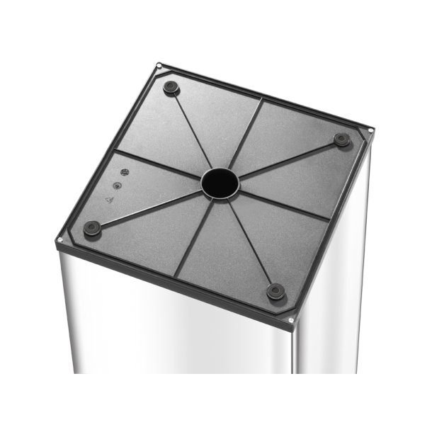 Hailo Big-Box Touch Bin 80 liter - Rostfritt stl