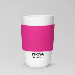 PANTONE UNIVERSE Kop M. Silikone Bnd - Porceln