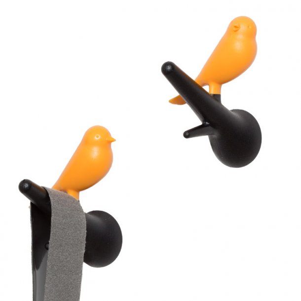 Qualy HOOK SPARROW Black Hook