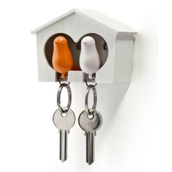 Qualy Ngleholder Duo - Hvid Hus