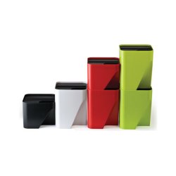 Qualy Block 30 Opbevarings- eller Sorteringsboks Rd