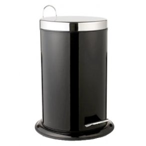 Scandinavia Bathroom Pedalspand 12 Liter - Sort