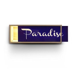 Seletti Lightthink Box - Lyskasse m 3 Forskellige Tekster - Live