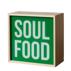 Seletti Lightthink Box - Lyskasse m 3 Forskellige Tekster - Love