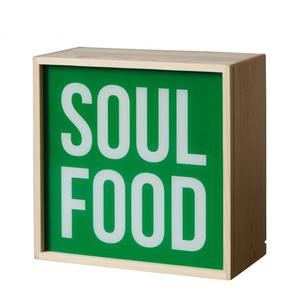 Seletti Ljus Thinkbox - Ljuslda m 3 olika texter - Love