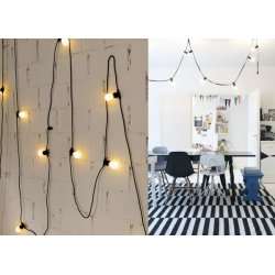 Seletti Bella Vista Led Havelys / Lyskde - Sort