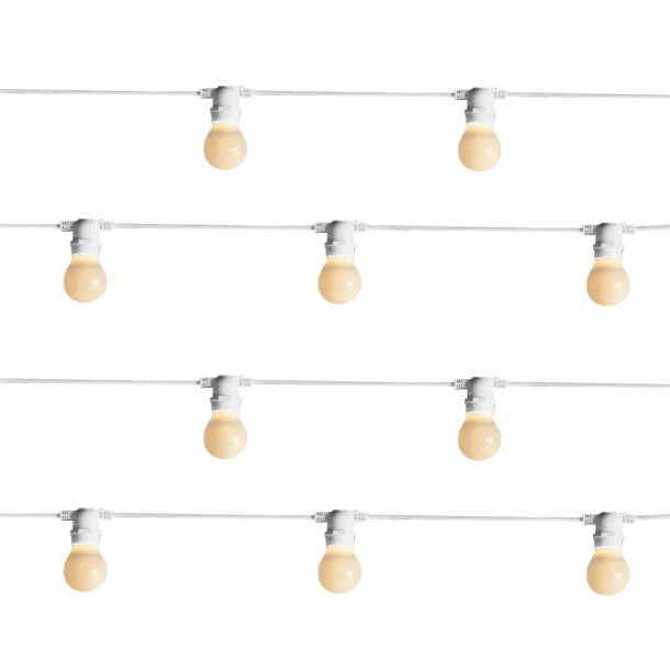 Seletti Bella Vista Led trdgrden lyser - Vit