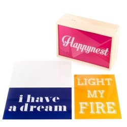 Seletti Lightthink Box - Lyskasse m 3 Forskellige Tekster