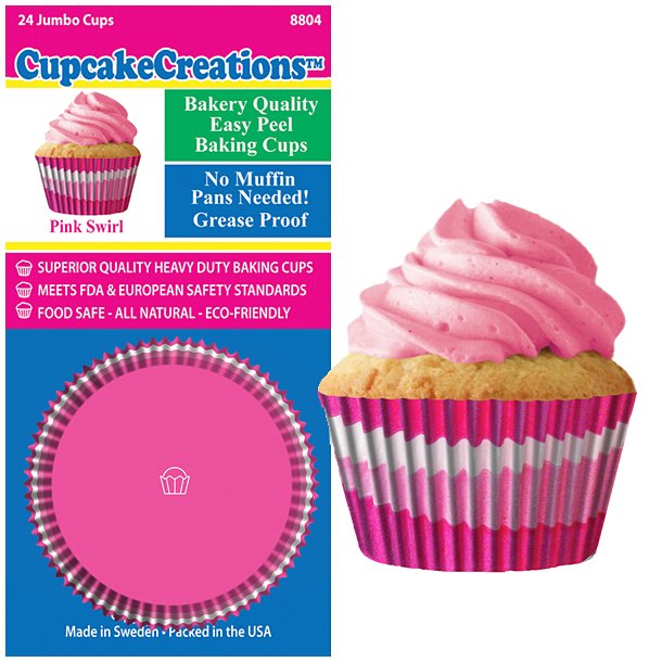 Siege Cupcake Form - Jumbo  24 Stk*