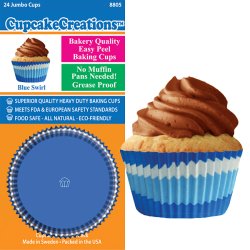 Siege Cupcake Form - Jumbo  24 Stk