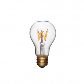 TALA LED Globepære E27 - Crown 3W Ø60