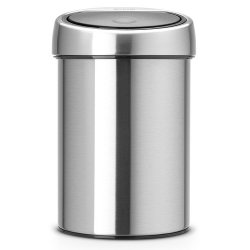 Brabantia Touch Bin Mat Stl FPP Vghngt 3 Liter - 378645