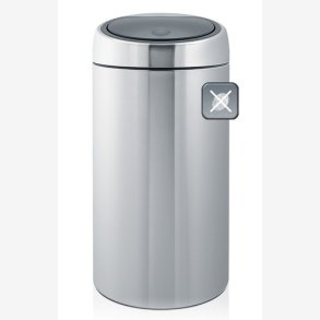 Brabantia Touch Bin Deluxe Mat St�l / FPP 45 Liter - 390845