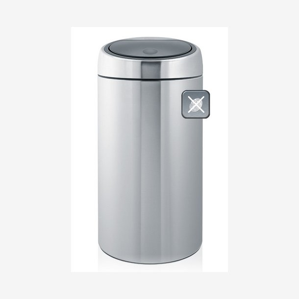 Brabantia Touch Bin Deluxe Mat St�l / FPP 45 Liter - 390845