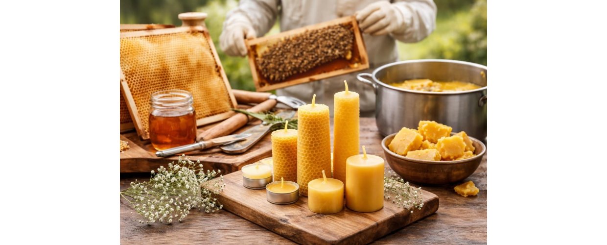 Bivoks lys: Naturlig Belysning til B&aelig;redygtig Livsstil