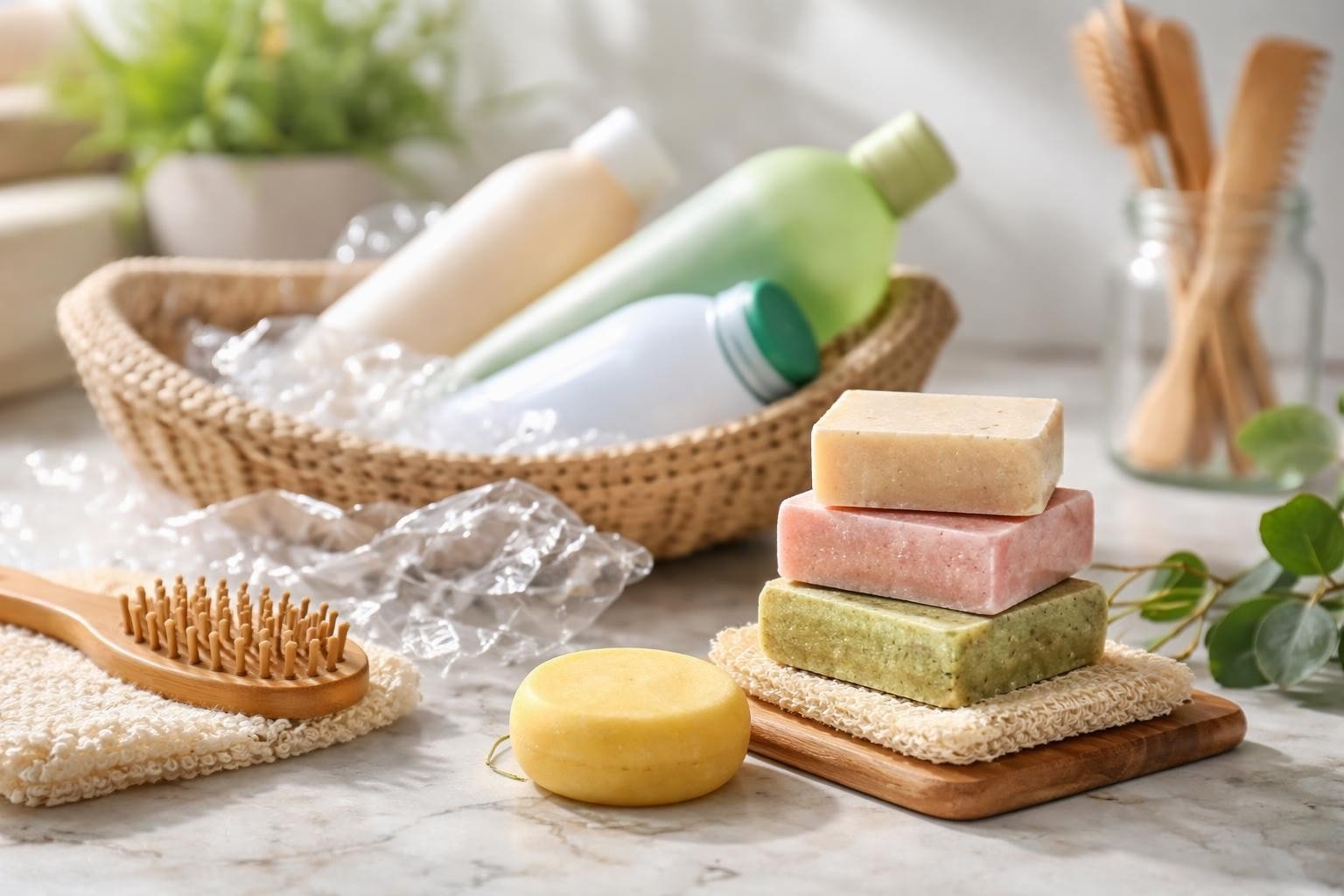 Shampoo S&aelig;bebar: Guide til B&aelig;redygtig H&aring;rpleje