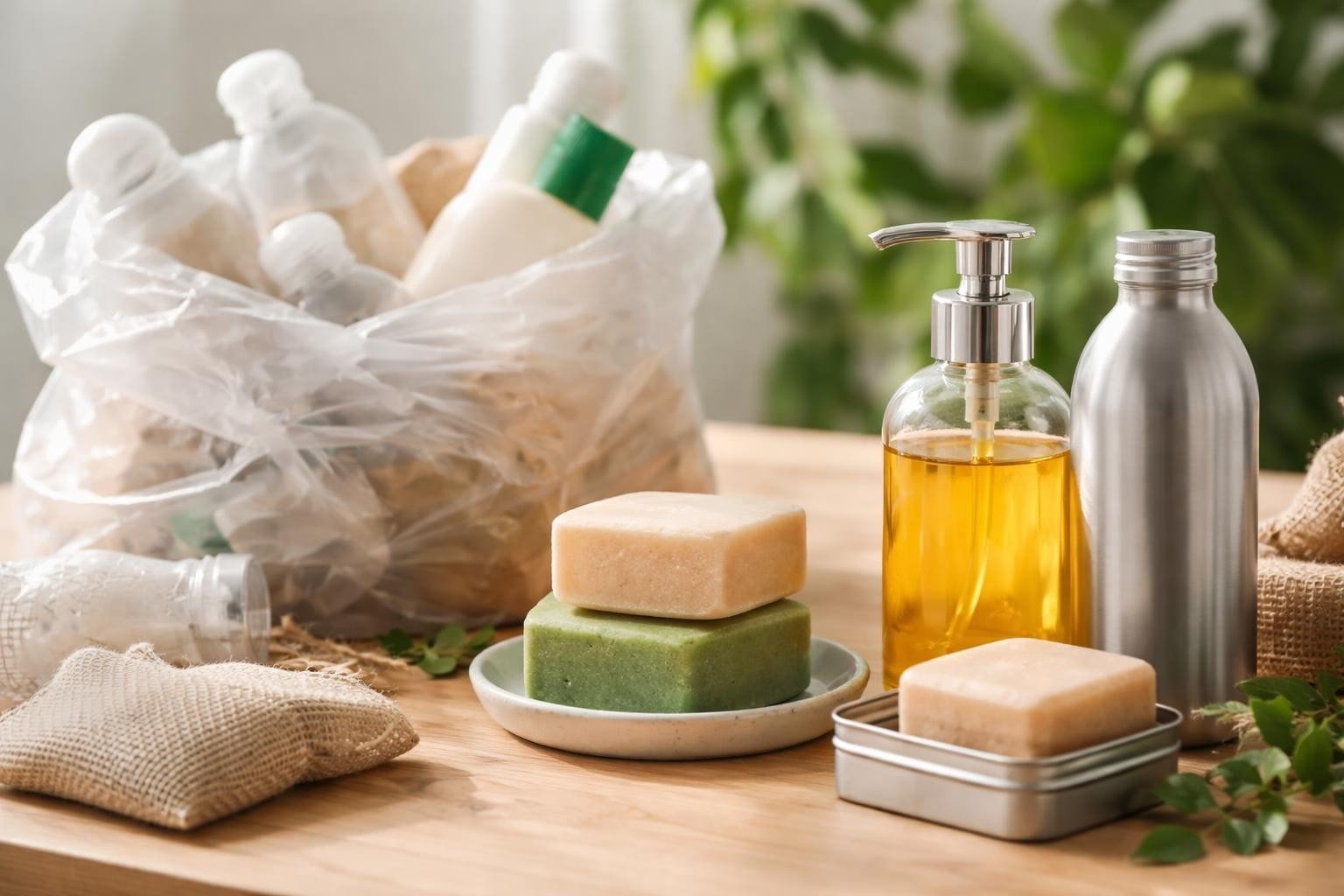 Zero Waste Shampoo: Guide til B&aelig;redygtig H&aring;rpleje 2026