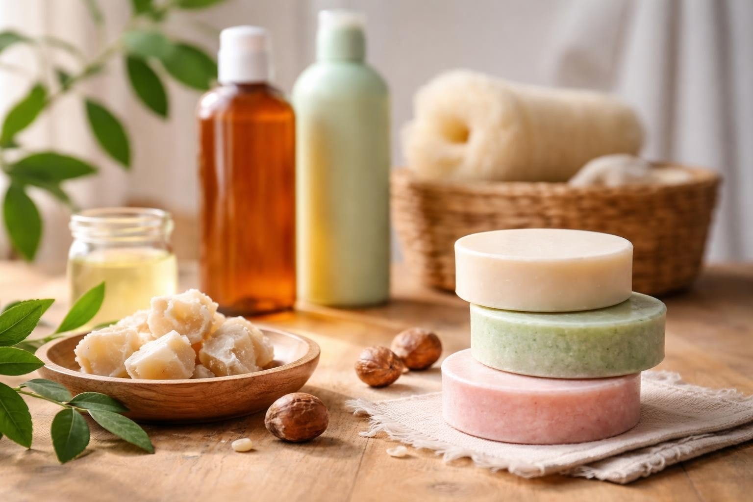 Shampoo Bar med Sheasm&oslash;r: Naturlig H&aring;rpleje i 2026