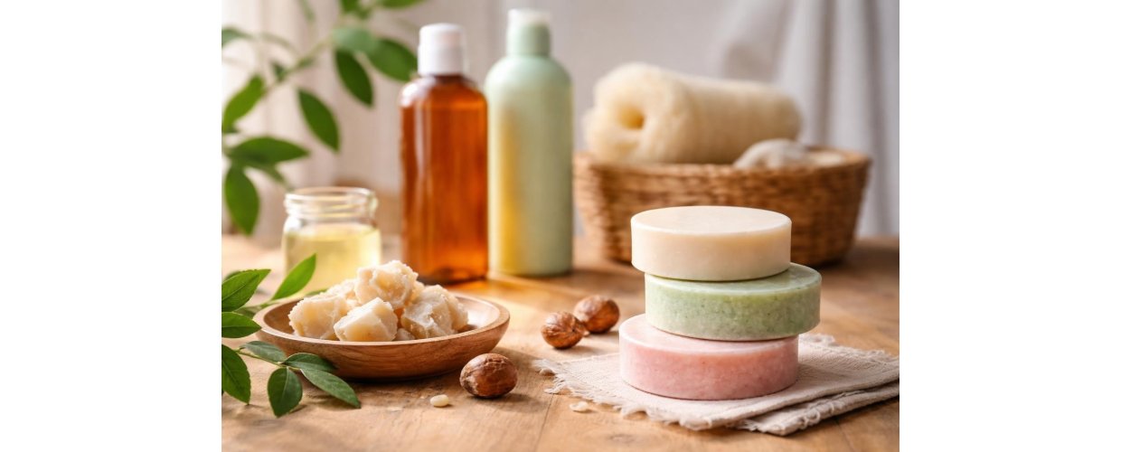 Shampoo Bar med Sheasm&oslash;r: Naturlig H&aring;rpleje i 2026