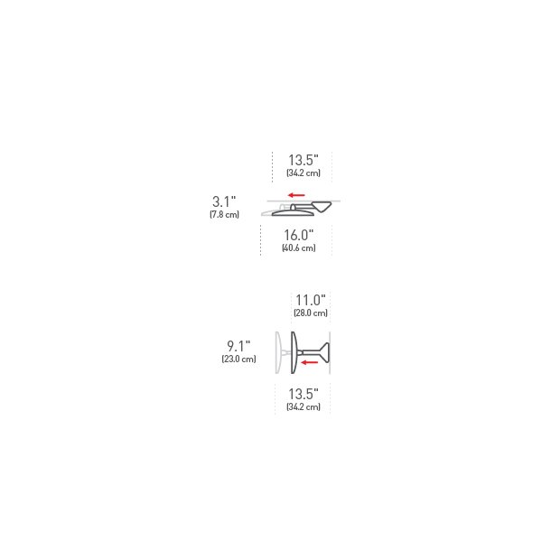 Simplehuman Sensor Spejl Til Vg Med USB