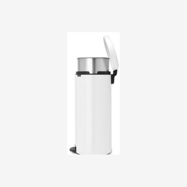 Brabantia Pedalspand newIcon 30 Liter Inderspand I Metal - Hvid 114748