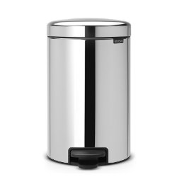 Brabantia Pedalspand newIcon 12 Liter Blank Stl