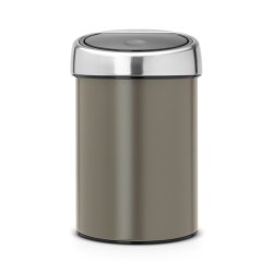 Brabantia Touch Bin Platinum V�gh�ngt 3 Liter - 364464